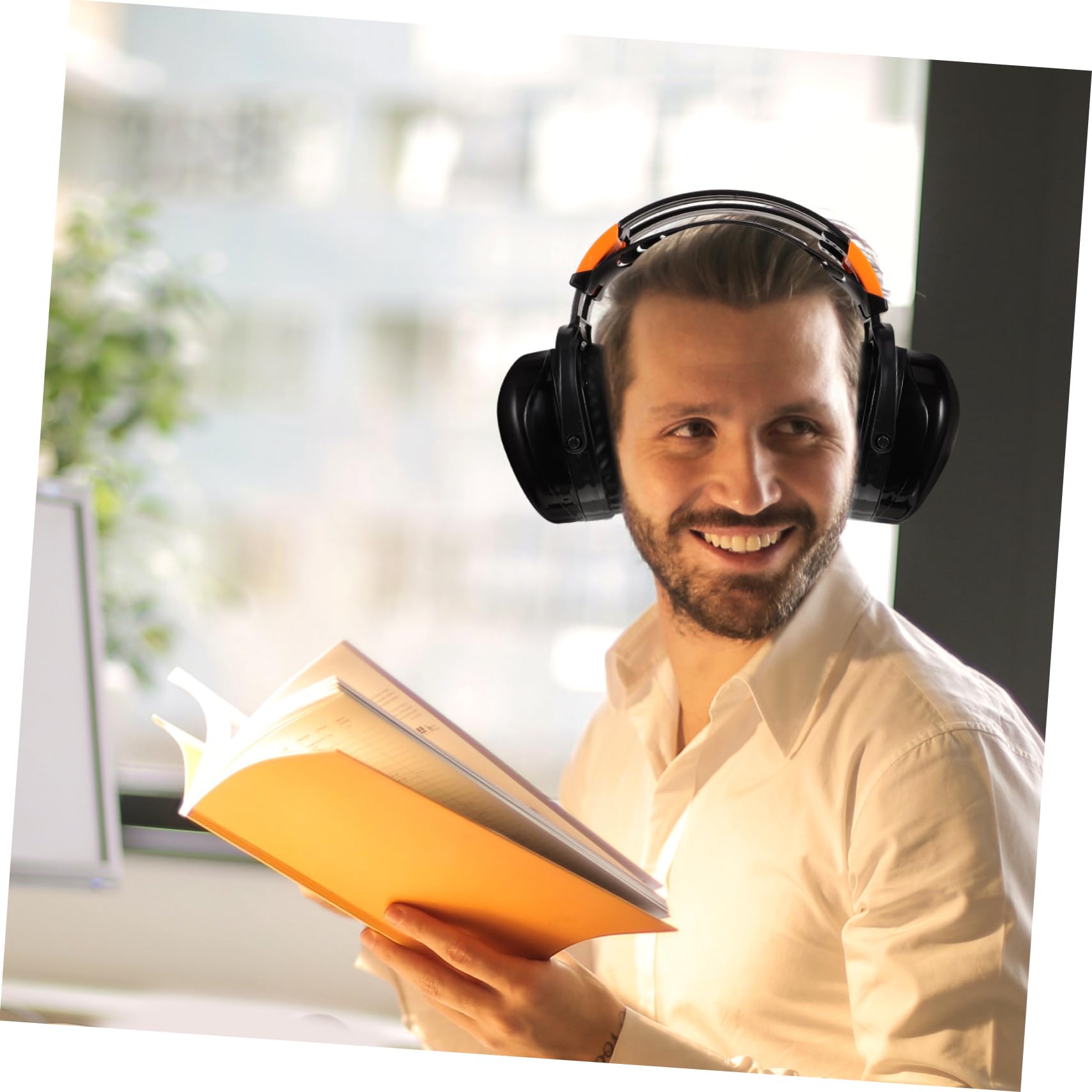 Angoily 2stücke Over-ear Noise Cancelling Kopfhörer Für Studieren Schlafen Und Arbeiten Verstellbare Leichte Und Komfortable Gehörschutz-earmuffs Mit Geräuschreduzierung Für Und