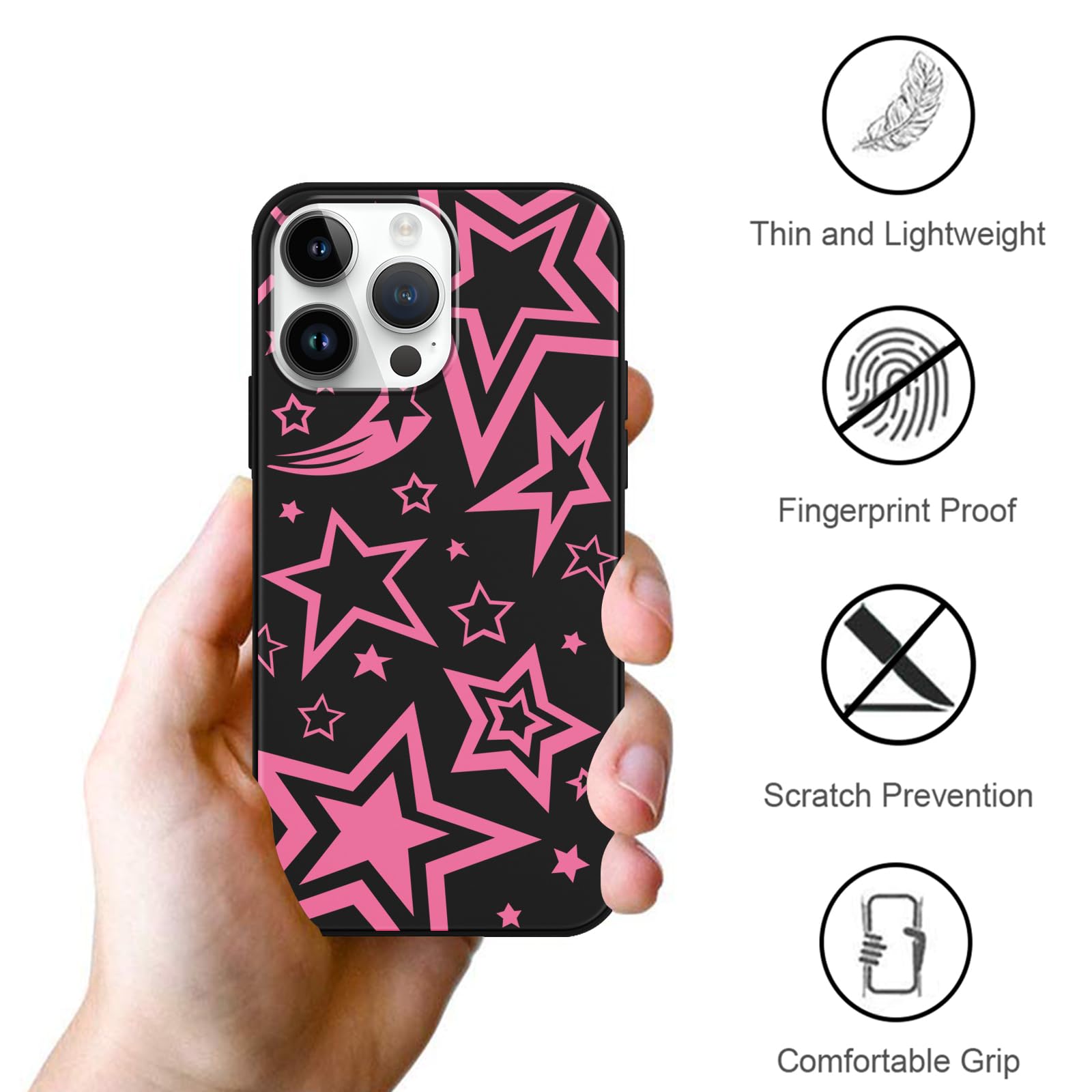 Amazon.com: Yomjew 2 Pack Cute Pink Super Star Y2K Phone
