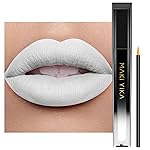 MAKI YIKA White Lipstick for Women Color Stay Long Lasting Lipsticks No Smudge Matte Liquid Lipstick Transferproof Cruelty-Free Lip Color |Rich White