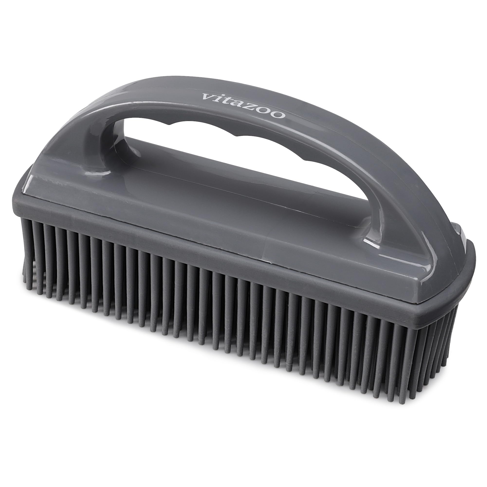 Brosse Poil Chat et Chien - Brosse Ramasse Poils Animaux en Caoutchouc pour Nettoyage Siège de Voiture Tissu Textile Tapis avec Picots Effet Statique - Brosse Nettoyante