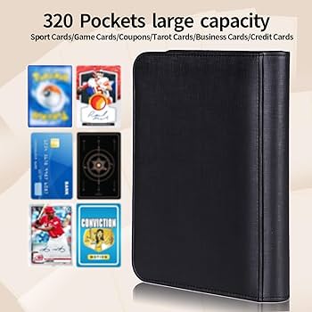 Trading Card Binder, Card Collection Binder Album Folder