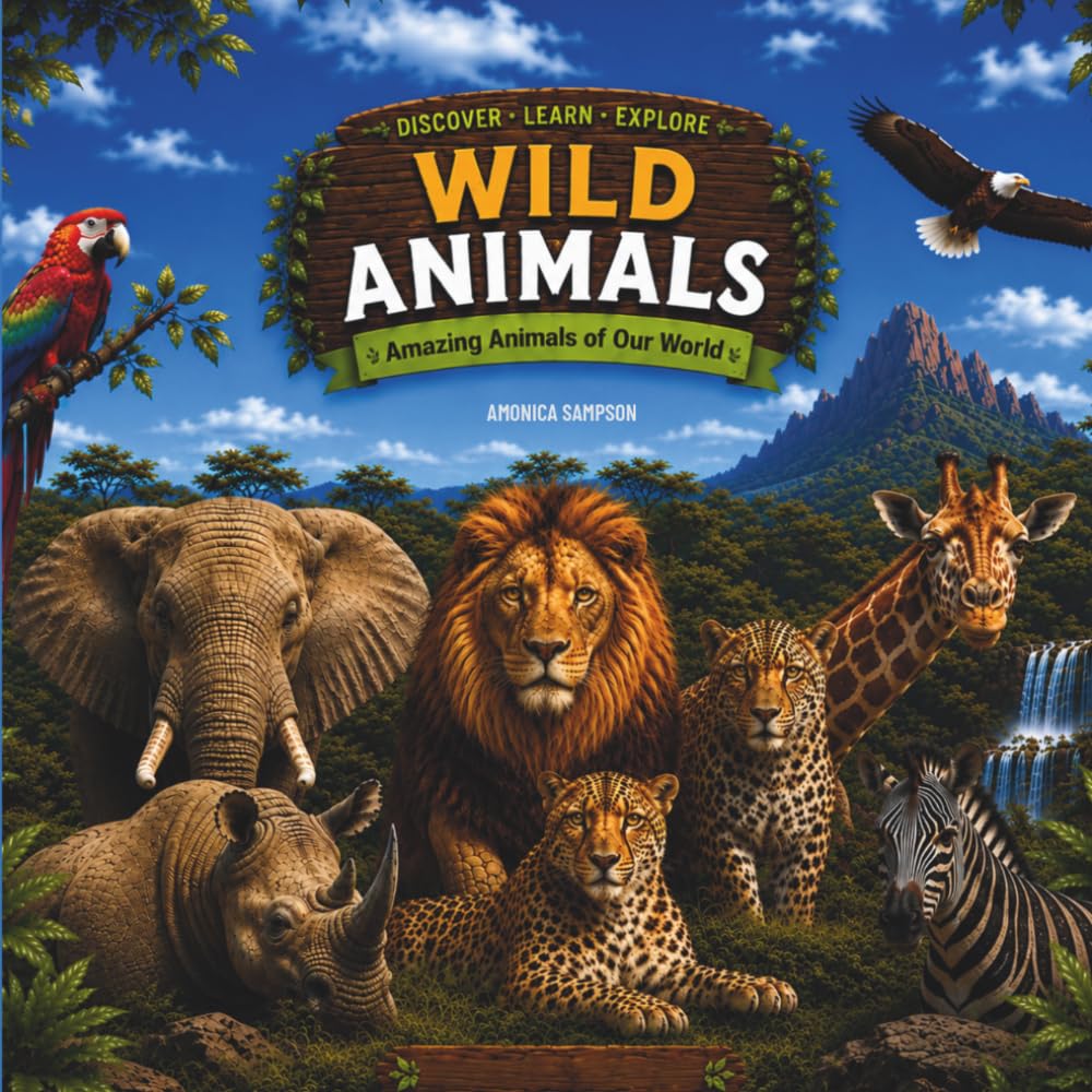 Wild Animals: Fun Facts and Amazing Animals for Kids