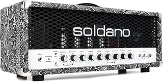 Soldano SLO-100 Super Lead Overdrive 100-watt Tube Head - Snake Skin with Metal Grille