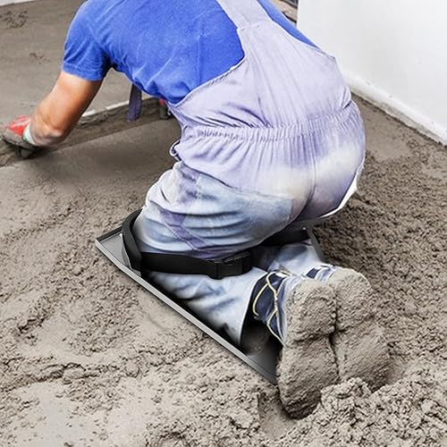 Miniatura 2 de CNCEST Rodilleras deslizantes de hormigón, 28 x 8 pulgadas, de acero inoxidable, adoquines de concreto, tabla de regla, flotadores de mampostería,