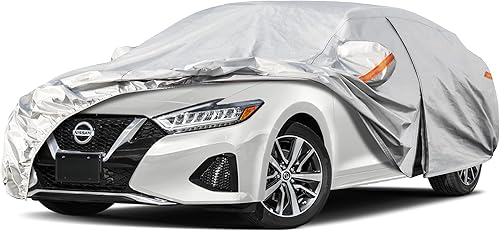 Kayme Funda de automóvil sedán de 6 capas para Nissan Maxima (1988-2022), impermeable para todo tipo de clima, cubierta exterior completa,