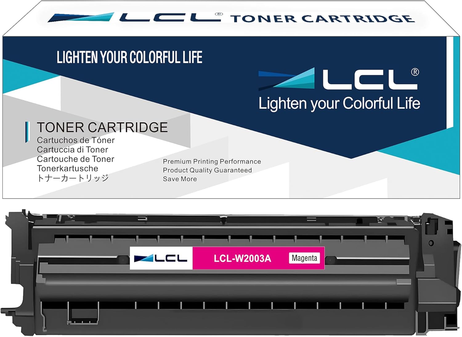 LCL Remanufactured 658A Black Toner Cartridge W2000A Replacement for HP 658A Toner Compatible with HP Color LaserJet Enterprise M751 M751n M751dn Series Printers (1-Pack)