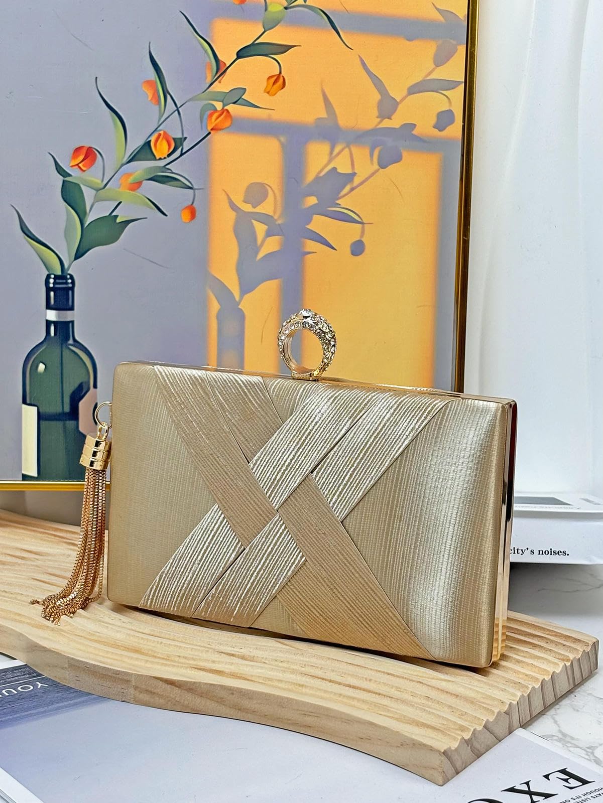 Damska torebka z uchem torebka wieczorowa torebka damska łańcuszek Crossbody Box dostawa