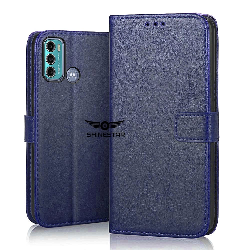 Motorola Moto G60 Case - PU Leather Flip Cover -1