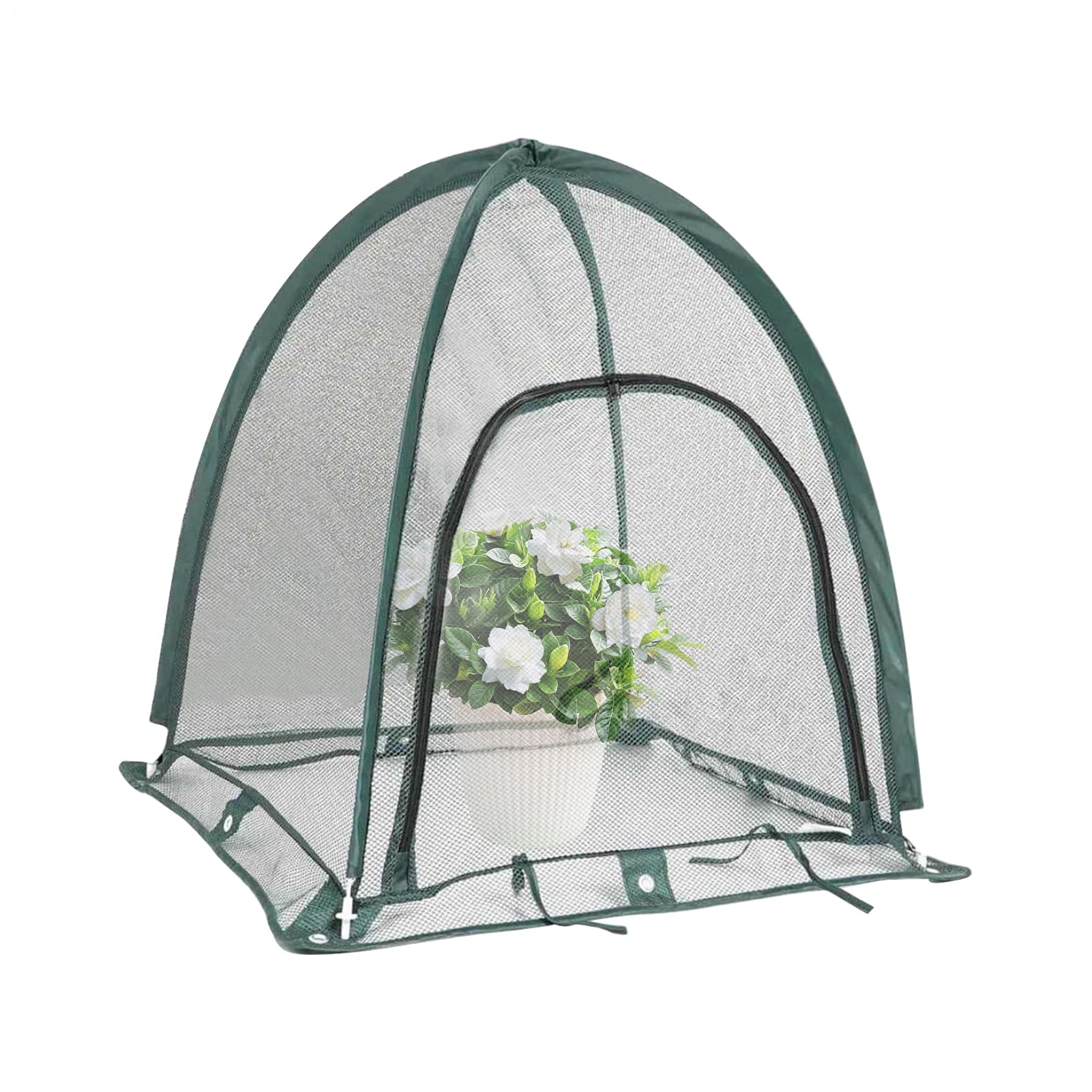 Serra Tunnel con Finestre a traliccio - Serra da giardino | Copertura | vegetale serra,Copertura di serra Pop-Up | Casa Fiori | Tenda trasparente per protezione contro il | Coperta V