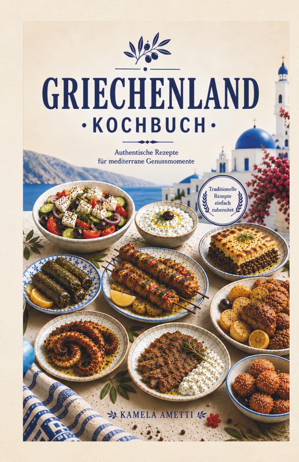Griechenland Kochbuch: Authentische Rezepte für mediterrane Genussmomente