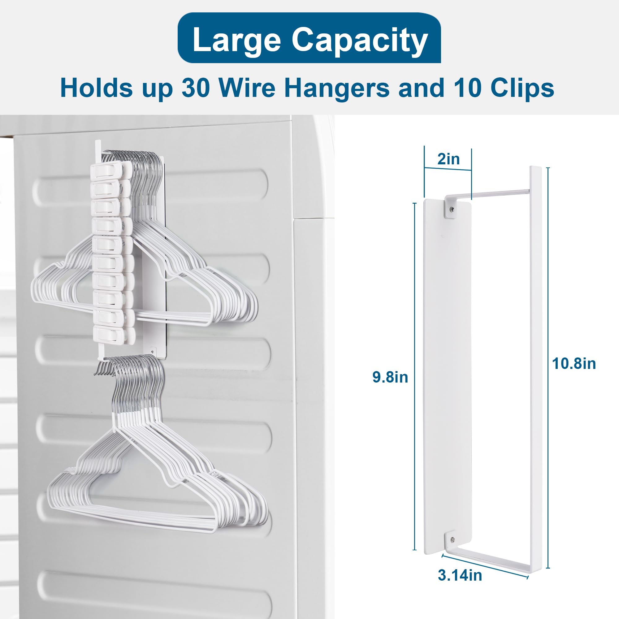 Amazon.com: EASTTOWEST Magnetic Hanger Organizer Stacker,Clothes