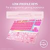 Teclado Gamer Razer Ornata V3 TKL, Edición Hello Kitty & Friends | Teclas de Perfil Bajo, Switches Mecha-Membrana, Keycaps con Recubrimiento UV, Teclas Multimedia Retroiluminadas, Iluminación RGB de 8 Zonas, Reposamuñecas Magnético 3