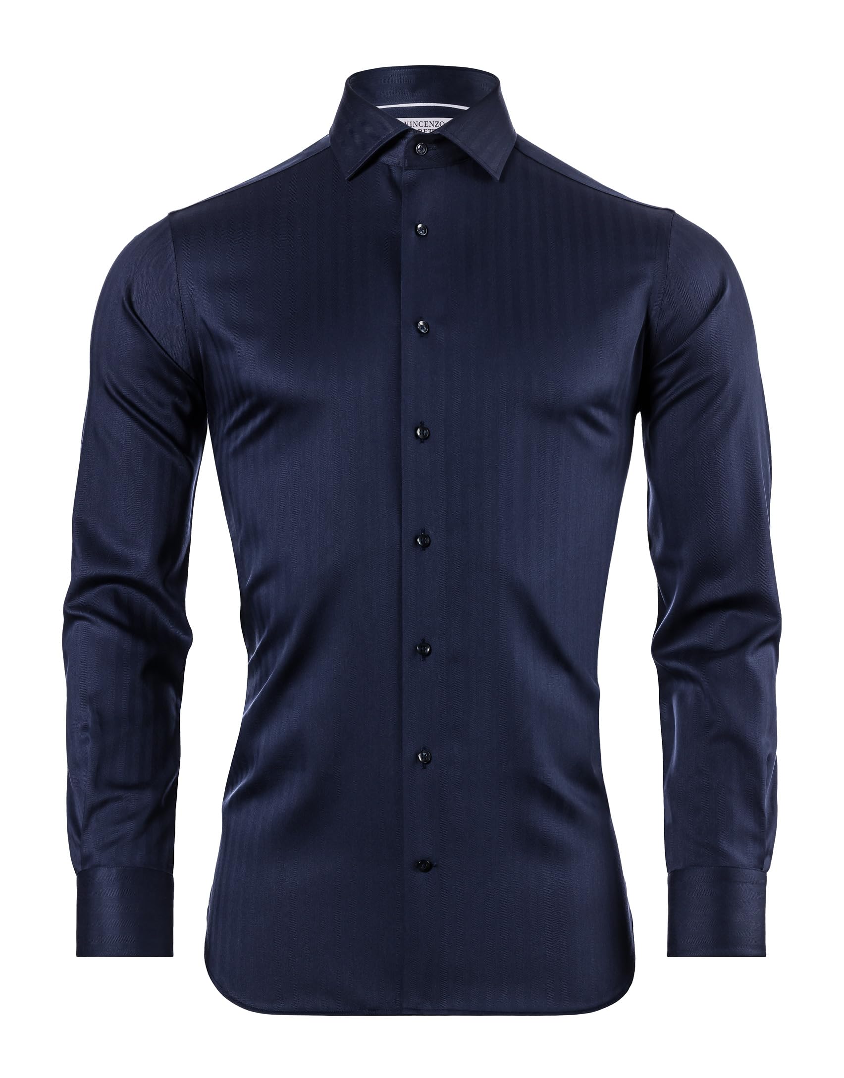 Vincenzo Boretti Slim Fit Twill Non Iron Shirt