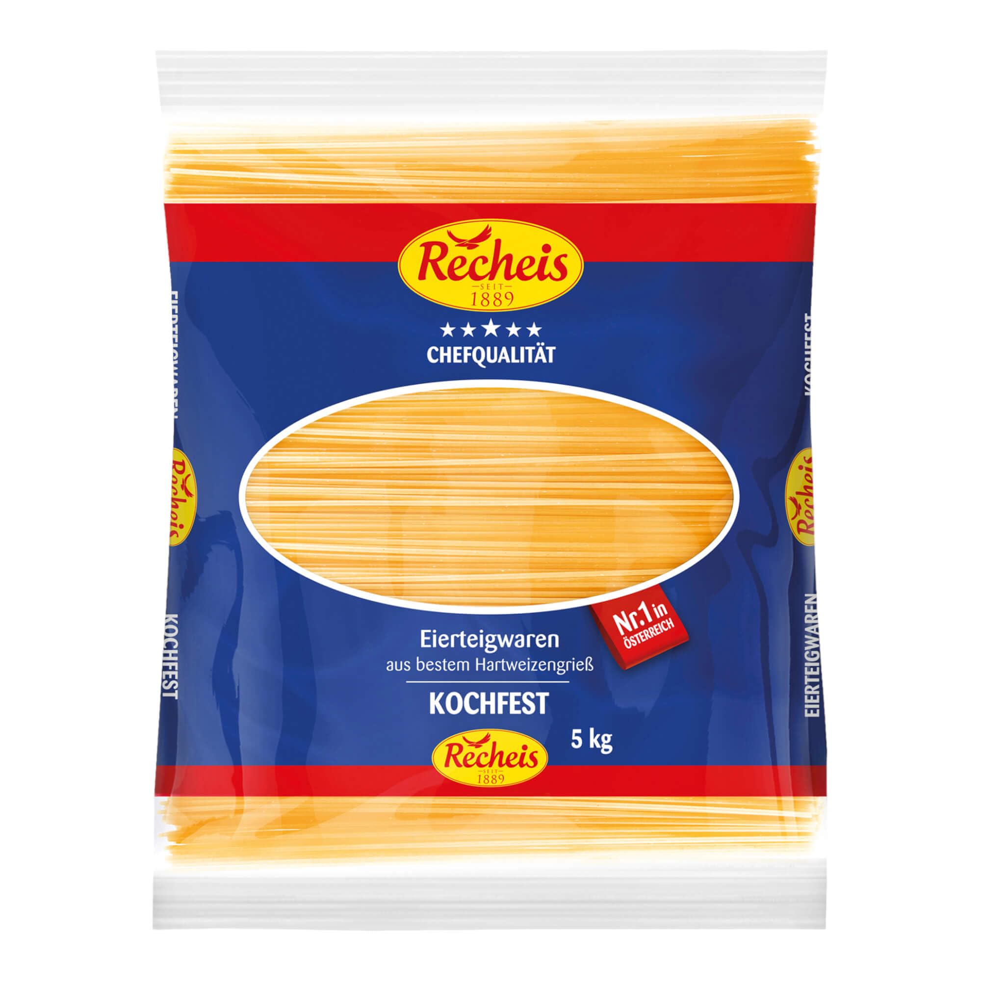 Recheis 2-Ei Spaghetti 5000g