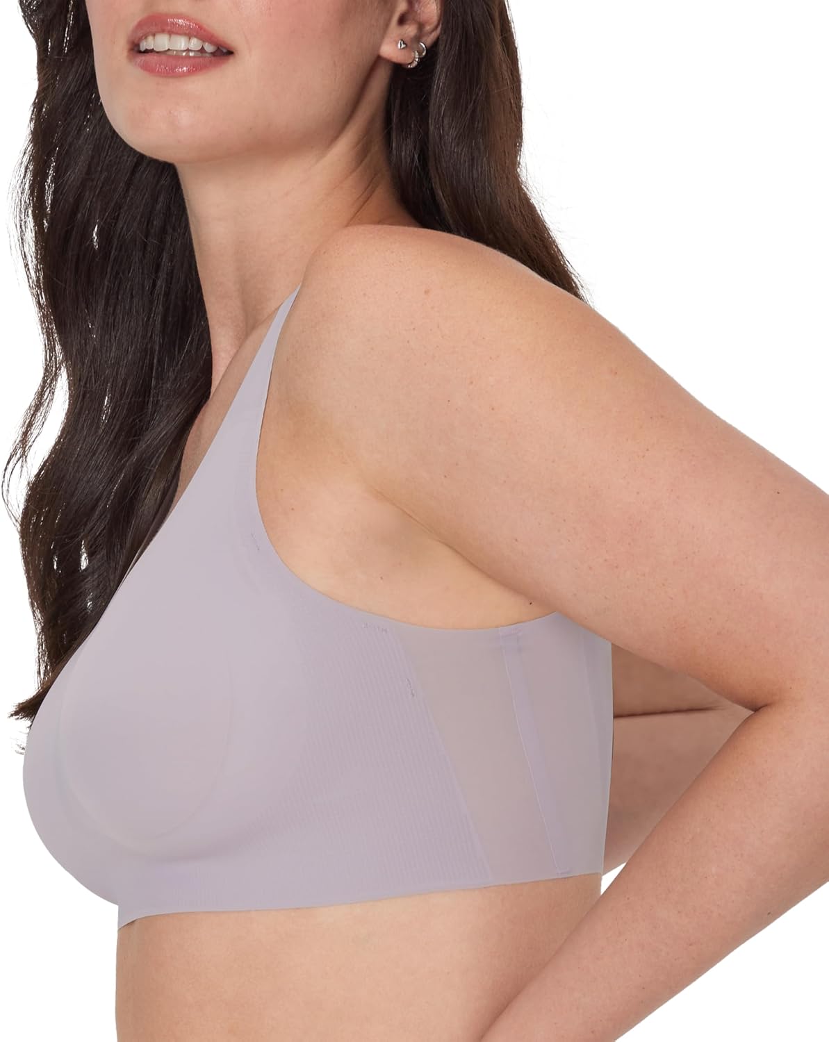 Bali Womens Wireless T-Shirt Bra, Comfort Revolution Easylite Wirefree Bra, Pullover Bra