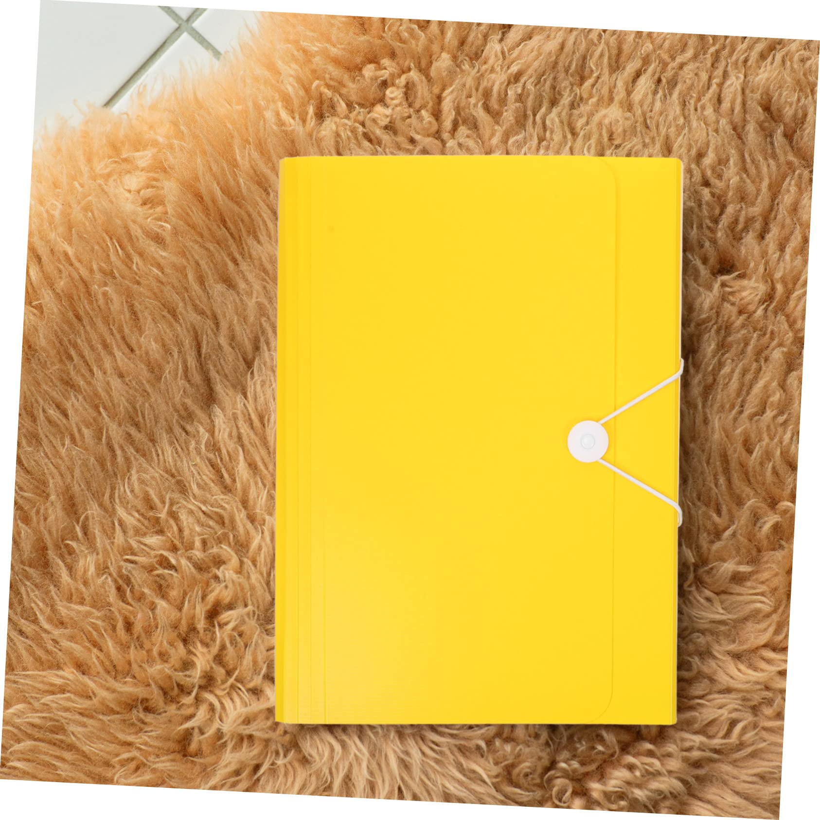 HOMSFOU 2 Pezzi Cartellina Documenti Portatile con Scomparti Organizzatore Faldoni per Ufficio e Scuola Design Elegante e Resistente e Facile Usare