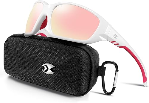 Miniatura 18 de Suoso Gafas de sol polarizadas deportivas para hombres: gafas de sol UV400 para mujeres, protección envolvente para pesca, conducción, TR90