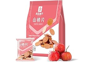 BESTORE Haw Flake Hawthorns Flakes Sweet Candy Chinese Fruit Treats Snacks 8.8oz