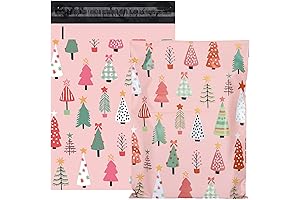 10x13 Christmas Poly Mailers