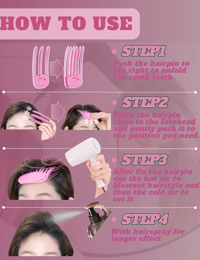 Pinzas Voluminizadoras para Cabello Rizado 2 Piezas miniatura 3