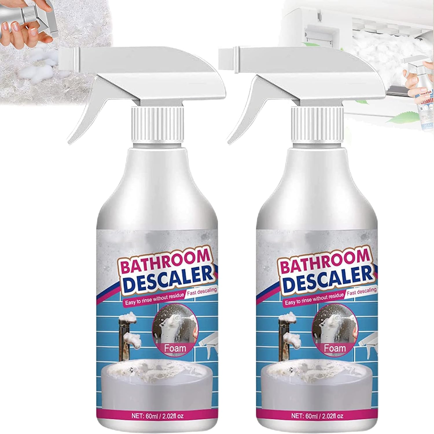 BriuErg Stubborn Stains Cleaner, 2023 New Multipurpose Bathroom Foam