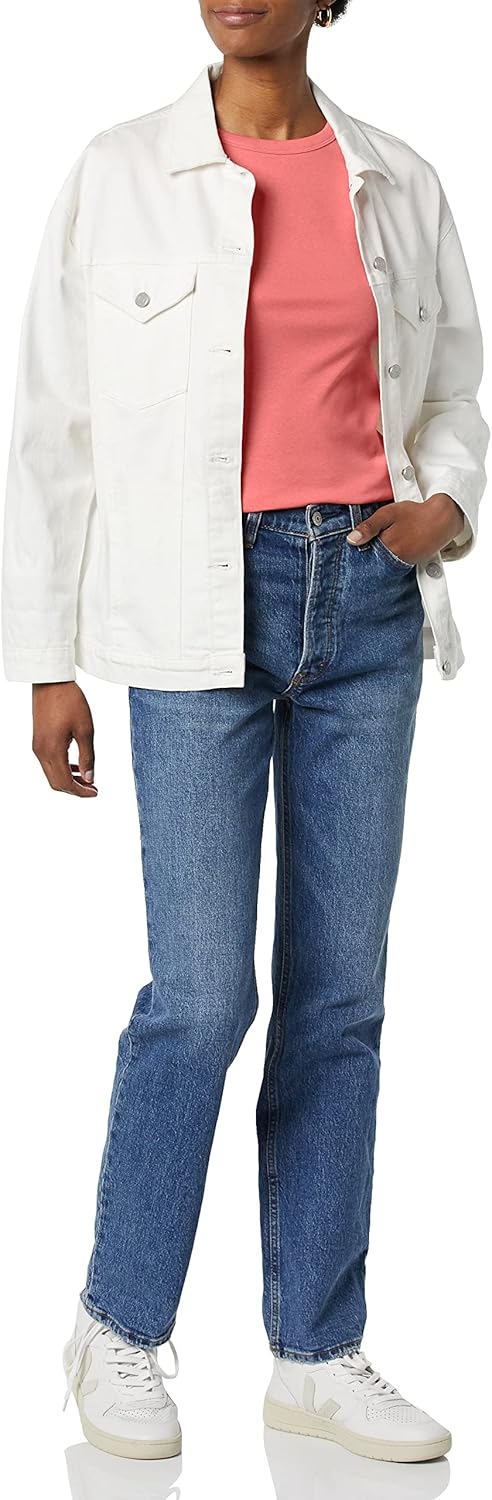 Amazon Essentials Women's Slim-Fit Short-Sleeve Crewneck T-Shirt, Pack of 2 - Image 4