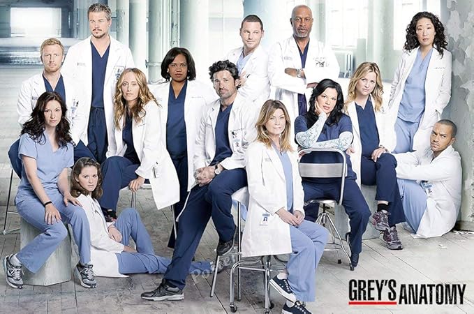 Eric Dane aus Grey's Anatomy und Euphoria stirbt mit 53 Jahren 7 712FnoG8aYL. AC SX679 Posters USA Greys Anatomy TV Series Show Poster GLOSSY FINISH - TVS121 (16 x 24 (41cm x 61cm))