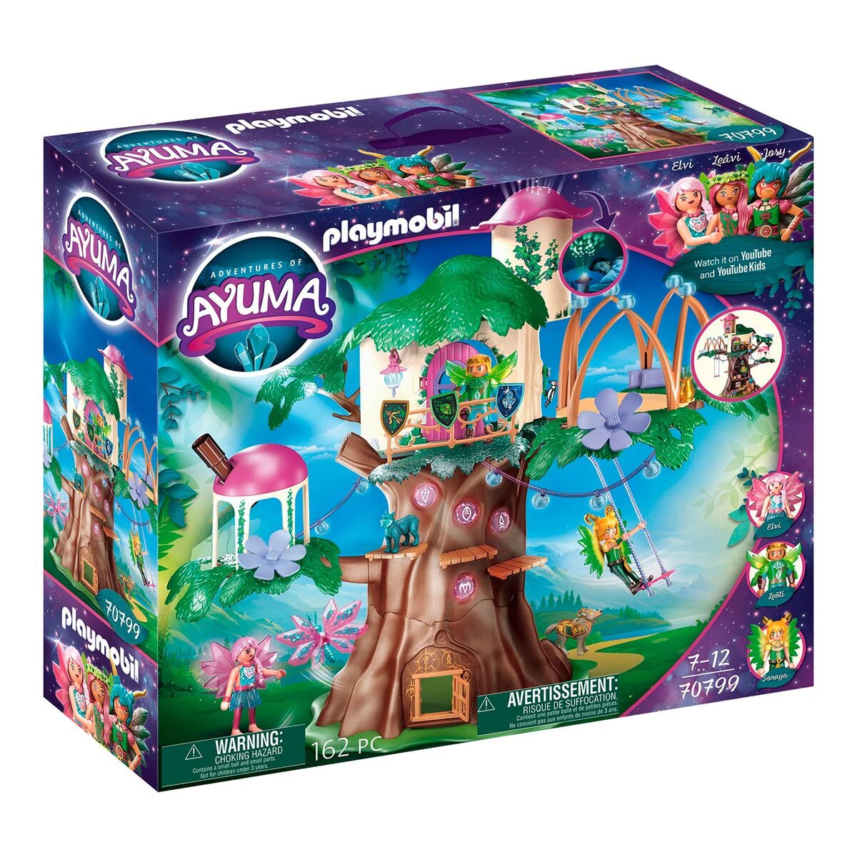 PLAYMOBIL Adventures of Ayuma 70799 Gemeinschaftsbaum, Mit Lichteffekt, Ab 7 Jahren