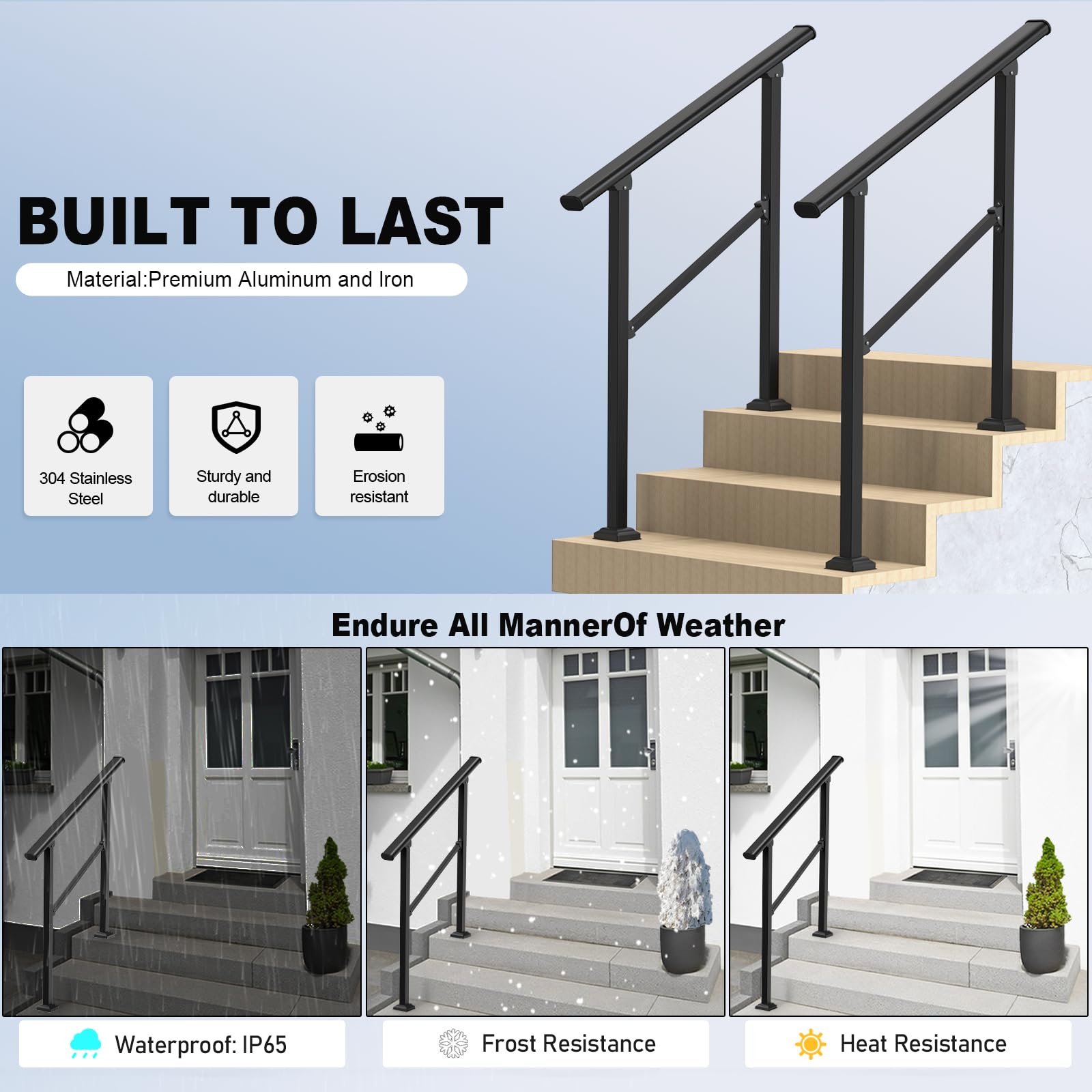 Main Courante Pour Marches En Béton Main Courante Pour Extérieur