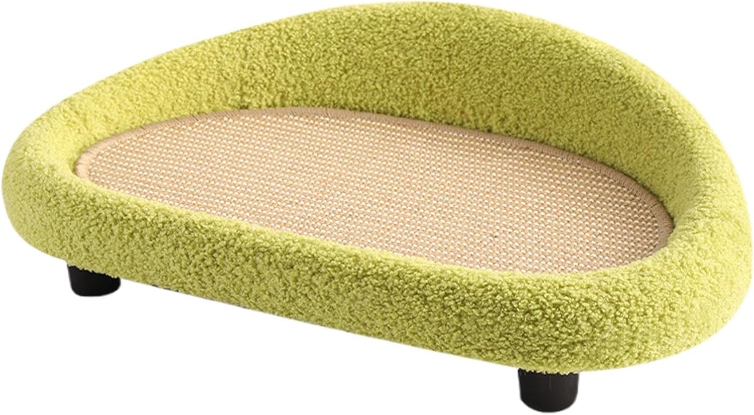 Cat Scratcher Lounge | Sisal Large Lounge Nest,Scratching Board Couch | for Home Living Room Apartment Dorm Patio Balcony Porch Corner