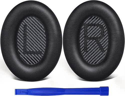 Earpads for Bose QC35 & QC35 ii - Black |