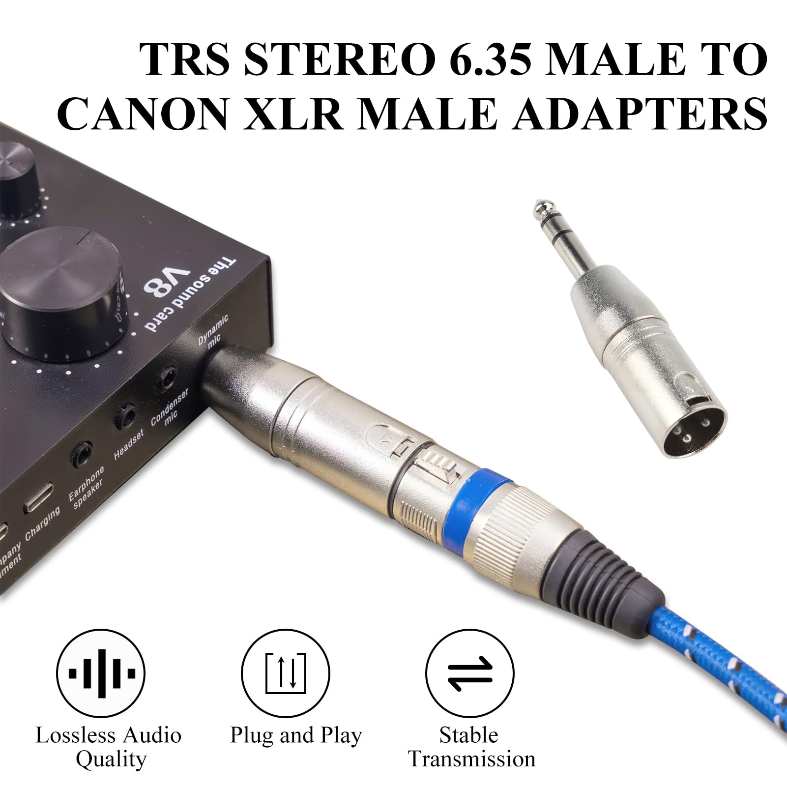 XLR 6.35mm Jack Adapter - Image 4
