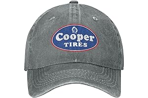 Unisex_Cooper®Tire®Logo_Cowboy Hat Trucker Dad Gift Adjustable Buckle Closure Caps
