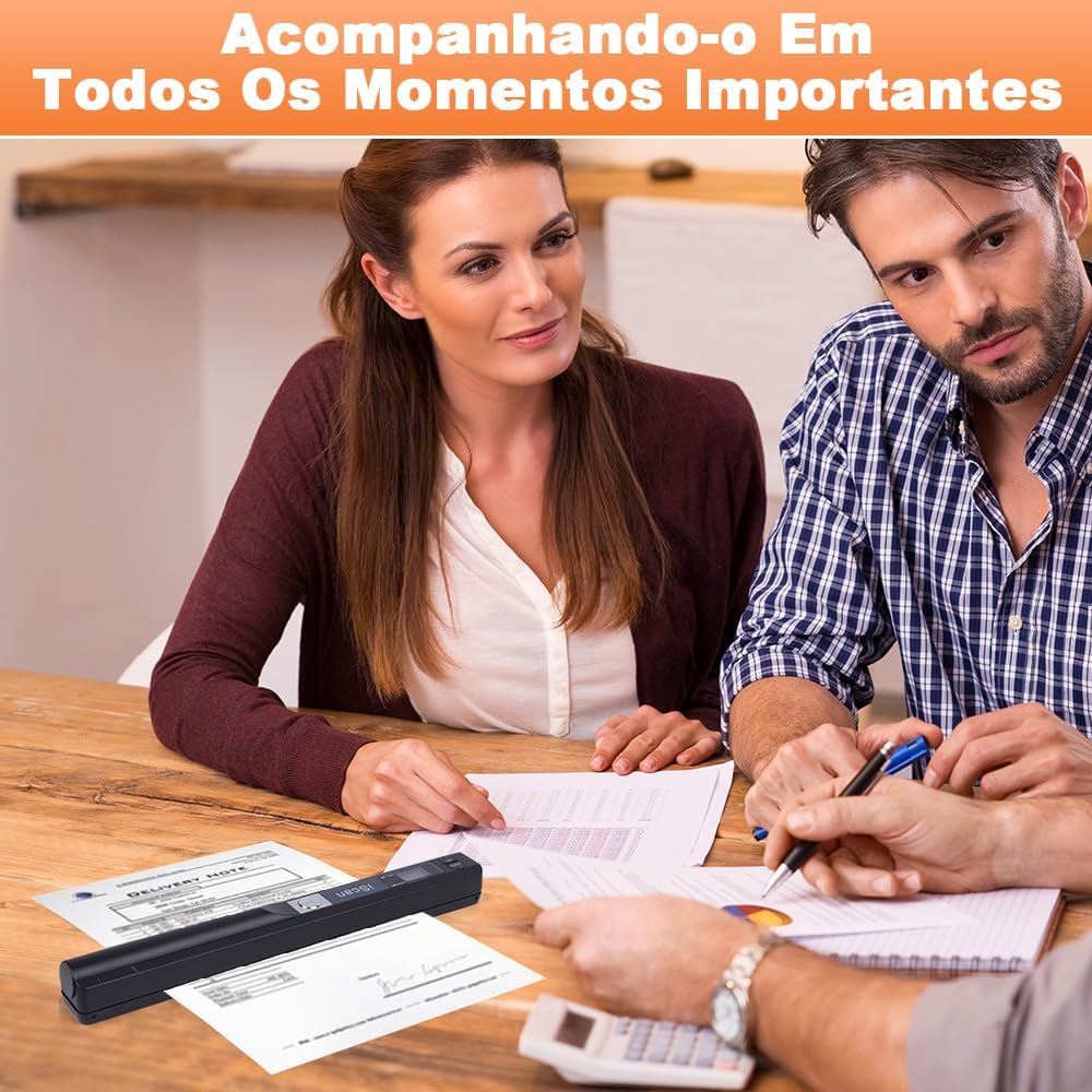 Scanner A4 Portátil: Review Testado por 10 dias para home office