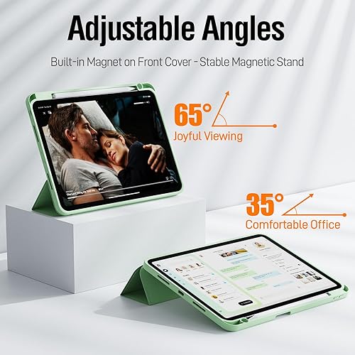 Miniatura 4 de ZOVEEK Funda para iPad Pro de 11 pulgadas de 43221 generación con soporte para lápices, funda inteligente tipo folio para iPad Pro de 11 pulgadas