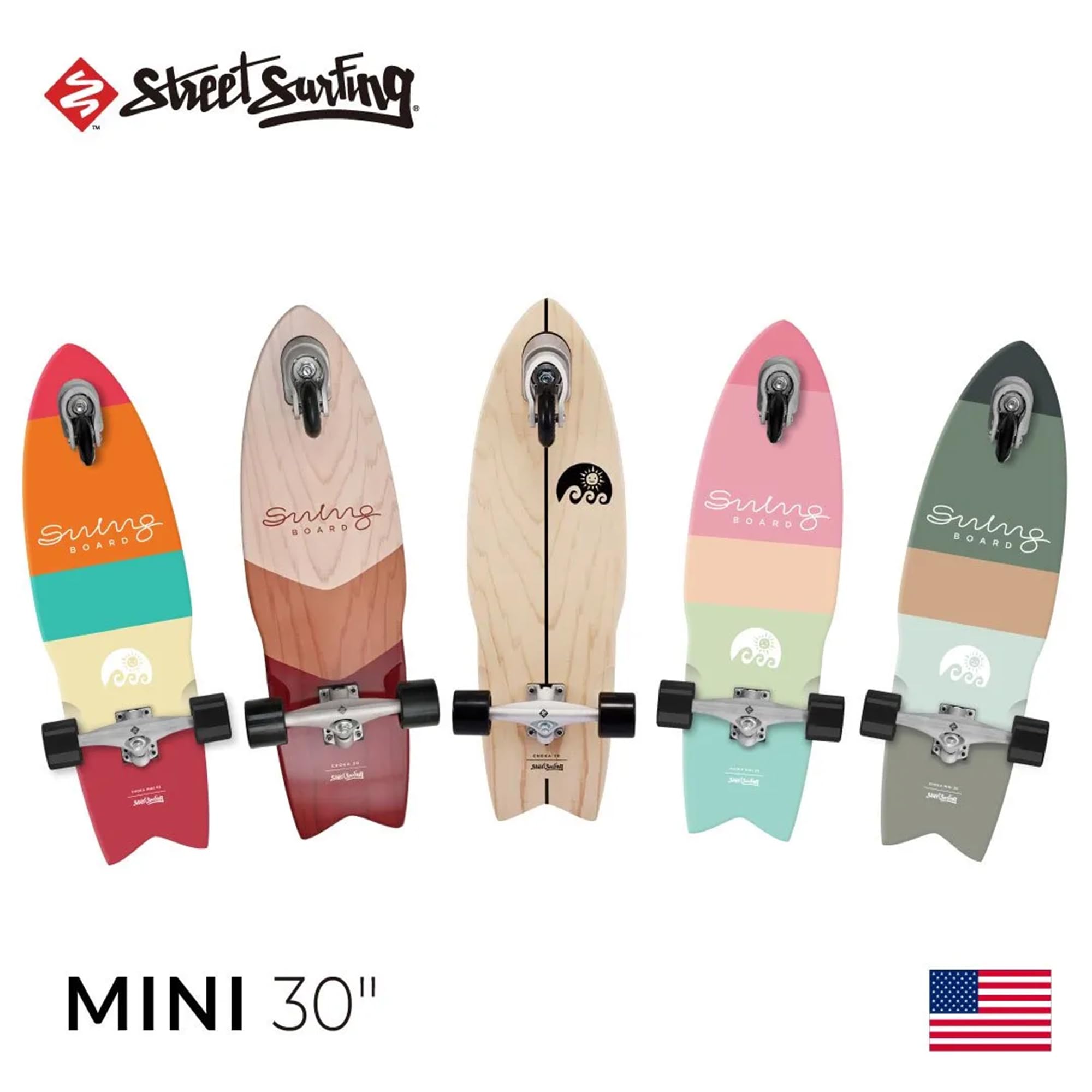 Amazon | 【Street Surfing】ストリートサーフィン SwingBoard 30