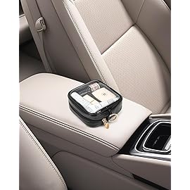 LETGO Clear Makeup Bags - TSA Approved Toiletry Bags with Zipper,Clear Toiletry Bag(Mini Black)