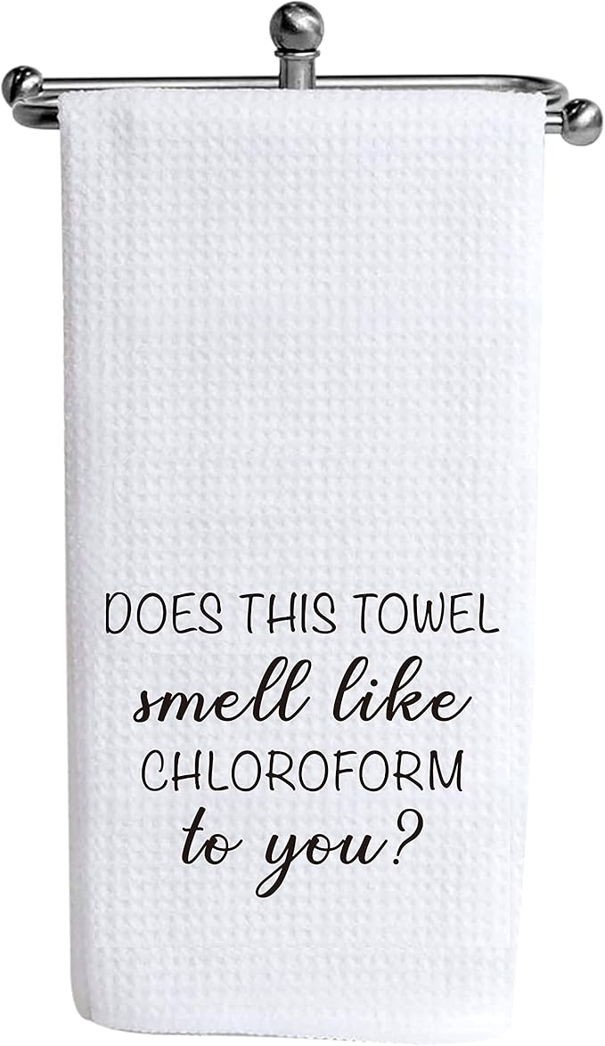ZAKSEM Does This Towel Smell Like Chloroform to You Funny Kitchen