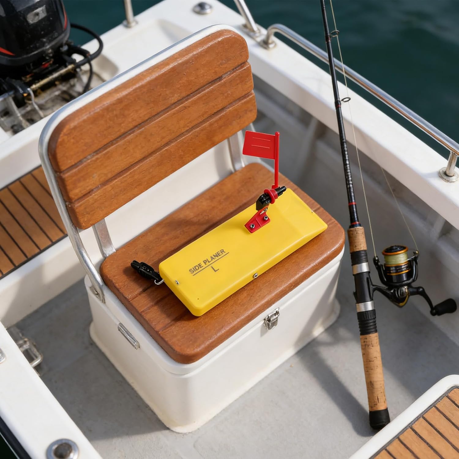 Fishing Planer Heavy-Duty Trolling Planer Boards for Fishing Downrigger Freshwater - Trolling Device for Outdoor