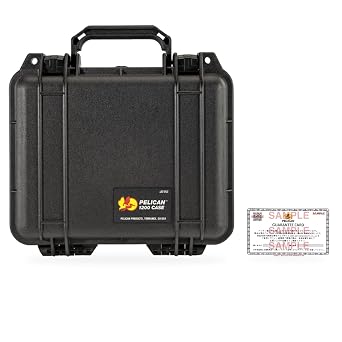 Pelican Pelican Pelican 1200 No Foam Black 270 x 246 x 124 1200NFBK