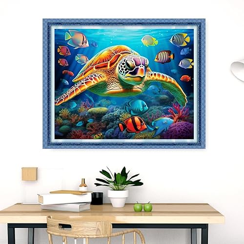 Miniatura 50 de Dimensean Kits de punto de cruz estampados, gama completa de patrones de bordado, kits de iniciación para principiantes, adultos o niños, kits