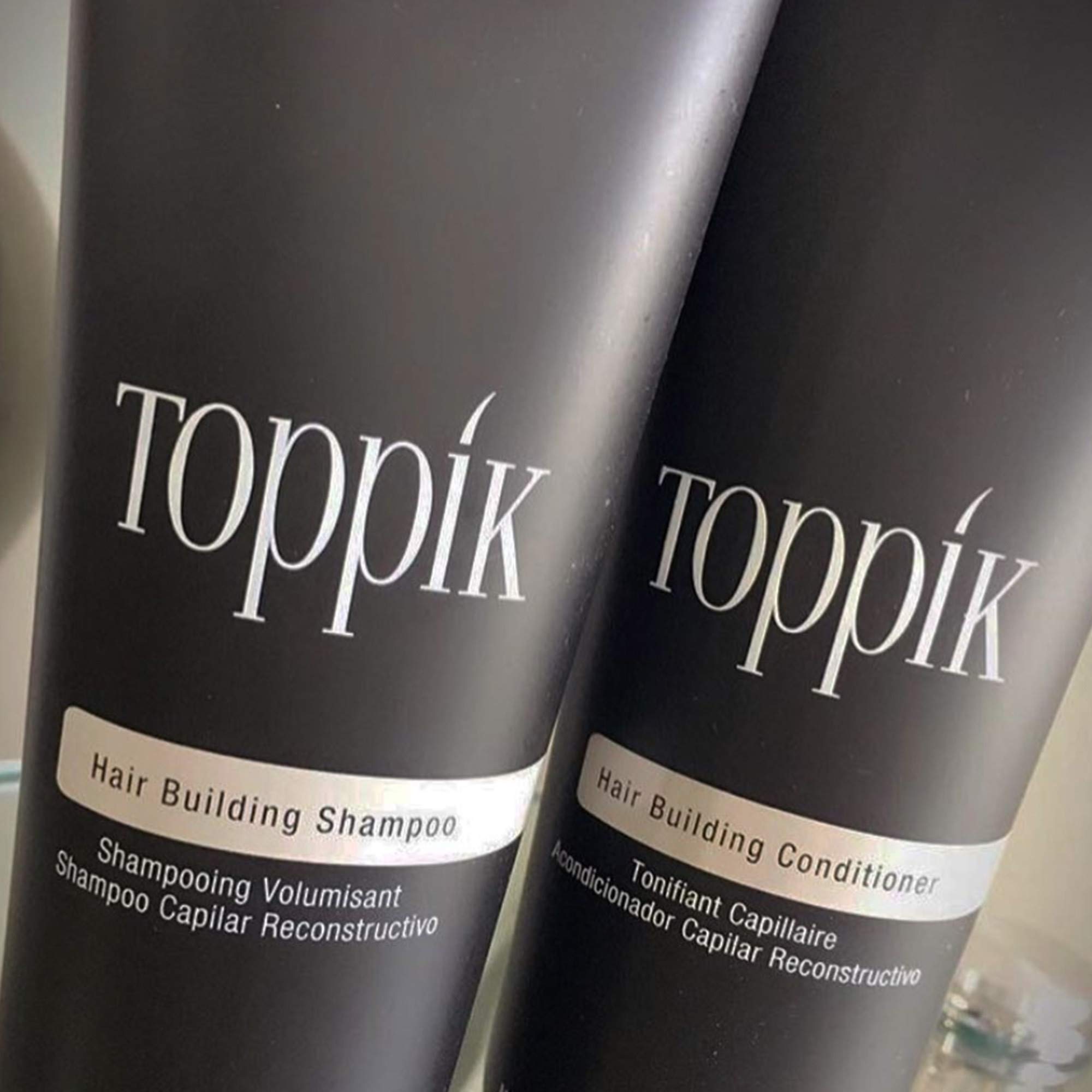 Toppik Acondicionador de Volumen, Hidrata y Revitaliza la Escasez de Cabello para Crear más Densidad en el Cabello de Forma Natural, 250 ml