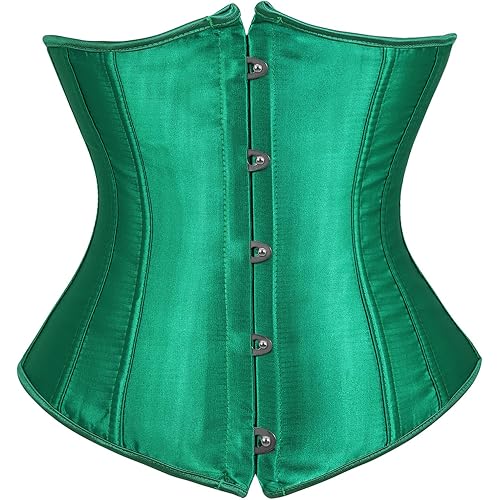 Zhitunemi Underbust Corset Tops for Women: Adult Halloween Costumes Woman 2025 Cosplay Historical Reenactments Themed Parties