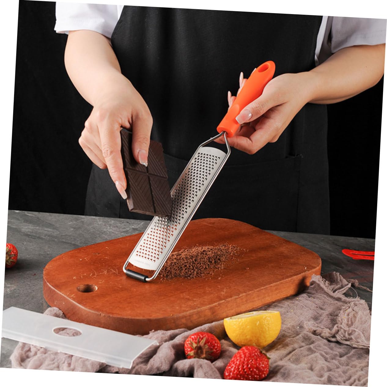 Râpe de cuisine multifonctionnelle en acier inoxydable Trancheuse à fromage Râpe