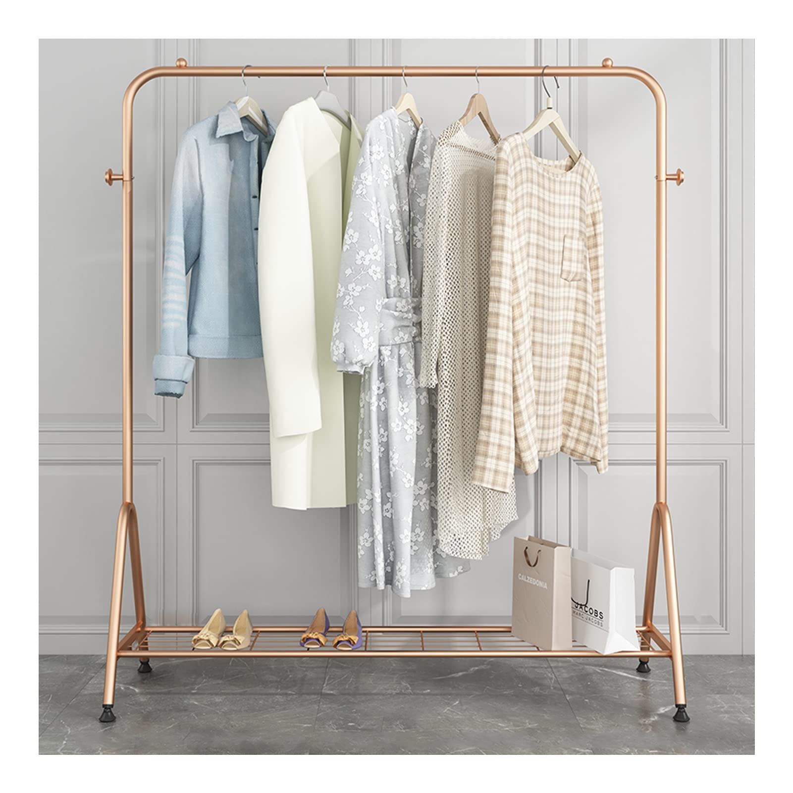 Portant à vêtements 120 cm stable pour éviter l'affaissement des penderies