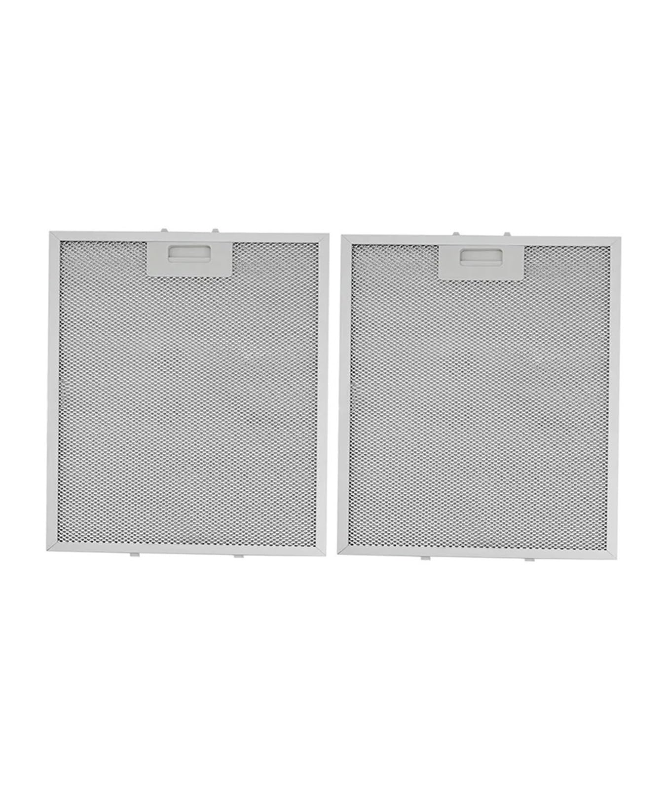 Filtro De Campana Extractora Plateada, Piezas De Cocina, Grasa De Cocina, Ventilación Extractor De Malla De Aluminio, 280x371x9MM, 2 Uds.