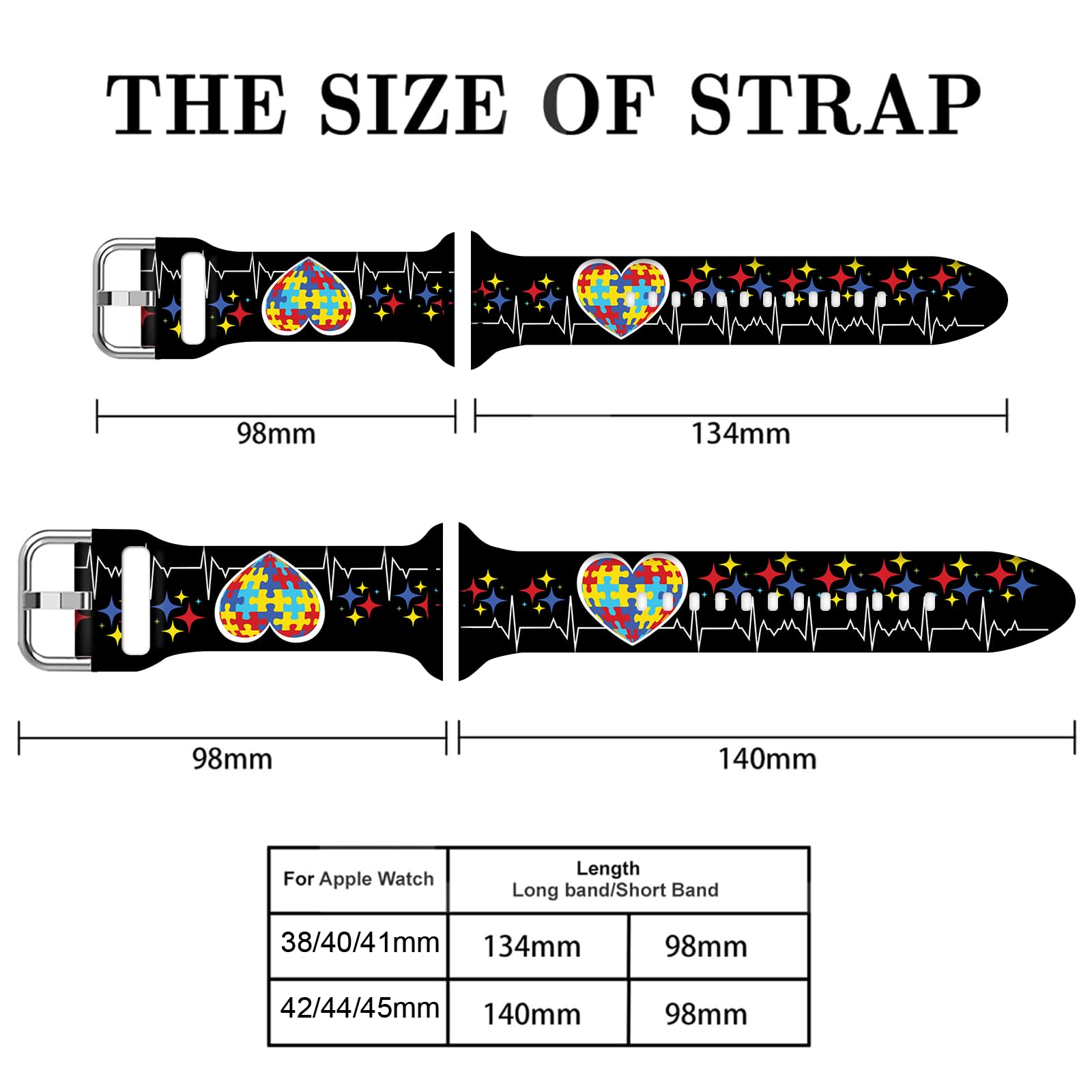 EXFAI Compatible with Watch Bands for Women Men 38/40/41/42/44/45/46/49mm, Silicone Sport Replacement Wristband Strap for IWatch Series 11 10 9 Ultra 8 7 6 5 4 3 2 1 SE. - 3