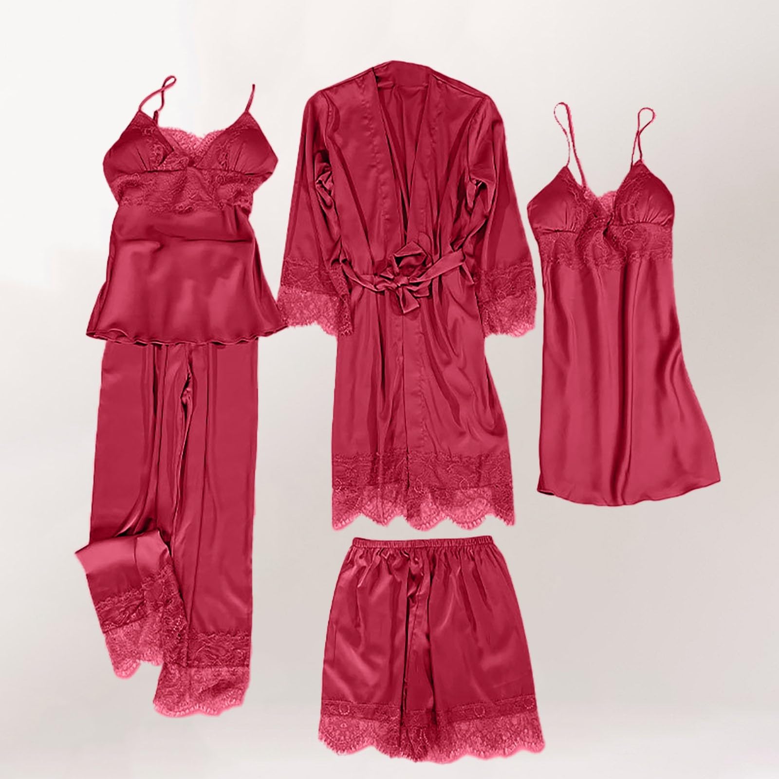 Pyjama Femme Short Pyjashort Tenue Ete Pantalon Pijamas Vêtements De Nuit Vetement Été Ensemble Court Soldes Ensembles