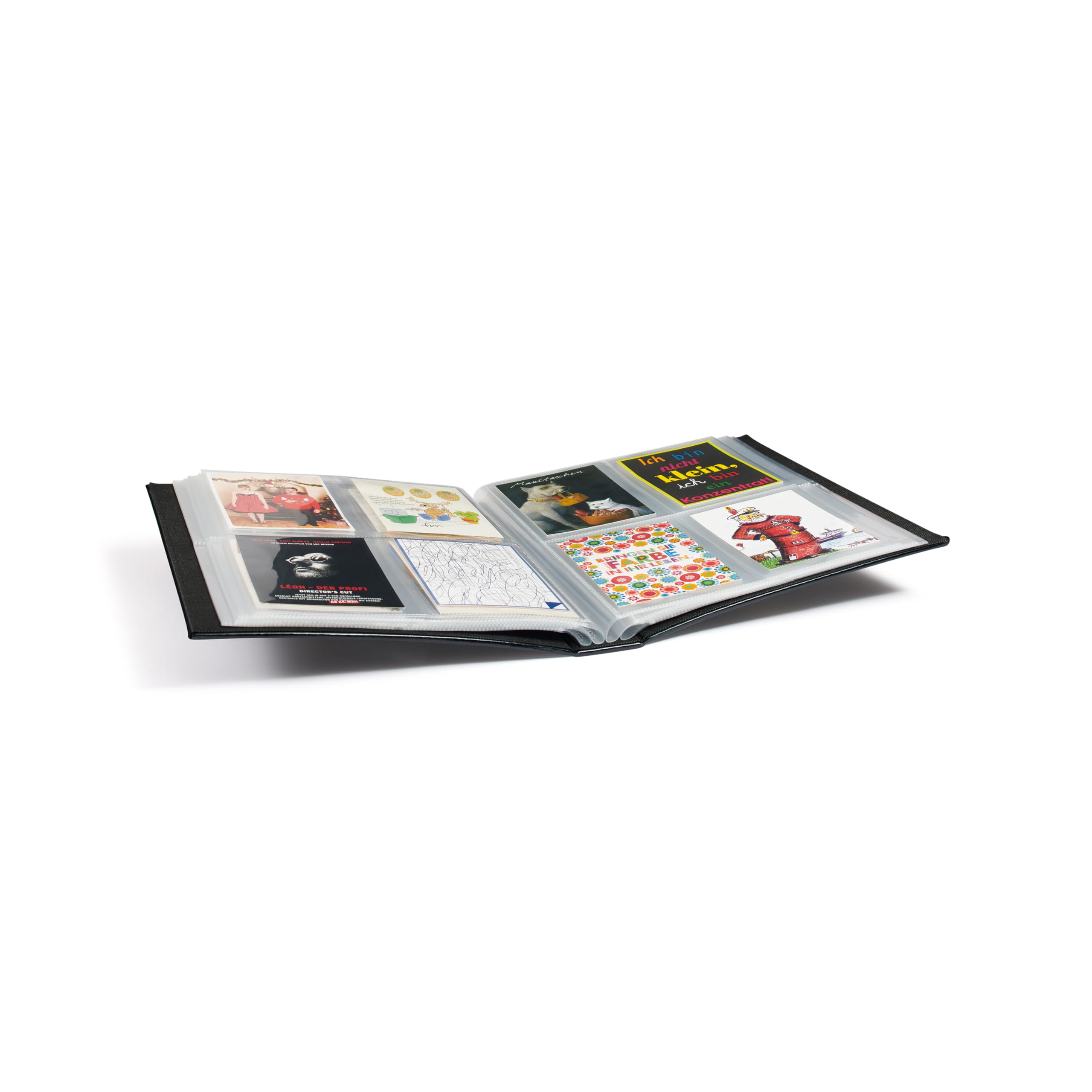 Leuchtturm 345088 Scrapbook - Album di Cartoline per 400 Cartoline - Nero