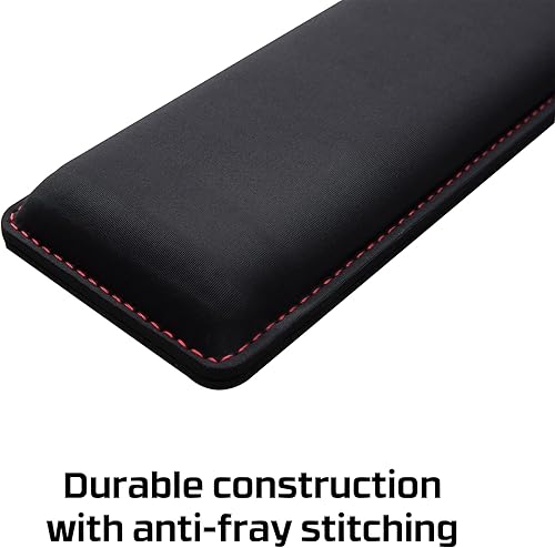 Miniatura 5 de HyperX Reposamuñecas  Tenkeyless  Gel refrescante  Espuma viscoelástica  Antideslizante, Negro